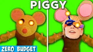 PIGGY BOOK 2 WITH ZERO BUDGET! RECREATING PIGGY CHARACTERS with NO PROPS