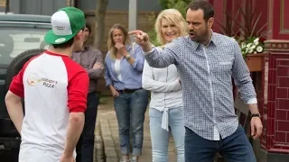 EastEnders - Mick Carter Vs. Marky The Pizza Boy (3rd August 2018)