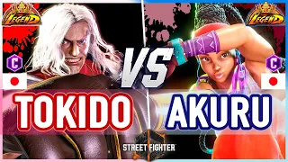 SF6 🔥 Tokido (Ken) vs Akuru (Kimberly) 🔥 Street Fighter 6