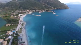 Η Βασιλική Λευκάδας ΑΝΩΘΕΝ - Aerial video by drone Dji Phantom 4