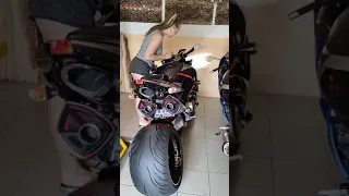 #shorts Exhaust sound Suzuki B-King by DesignVRSC334