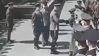 1 мая 1941 года Нацисты на параде в Москве