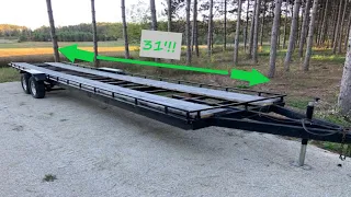 How To Turn A Camper Trailer Into A Sweet Toy Hauler For $1,500 In 1 Video.