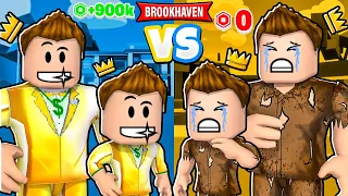 TOP 3 PADRES RICOS vs PADRES POBRES en BROOKHAVEN! 🤑🏡 - Roblox YoSoyLoki