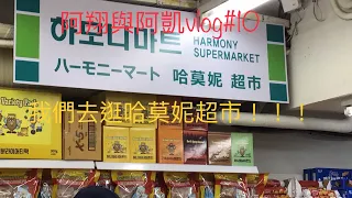 阿翔與阿凱vlog#10  去逛哈莫妮超市！！