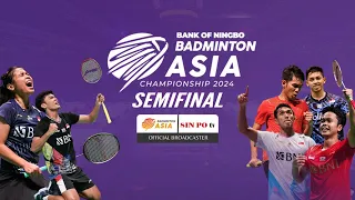 Badminton Asia Championship 2024 | DAY 5 - SEMIFINAL | JONATAN CHRISTIE VS SHI YU QI