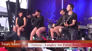 Fantasia at Langley AFB Air Show Live Concert