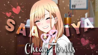 Cheap Thrills x Saathiya - Marin Kitagawa Amv Edit || My Dress Up darling || Anime Edit || Hindi Amv