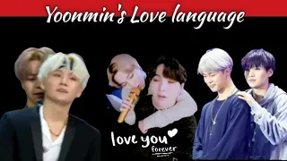 Yoonmin's love language will Give You Butterfly 🦋