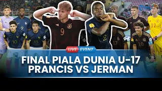 🔴LIVE EVENT: Jelang Final Piala Dunia U-17 Prancis vs Jerman di Stadion Manahan, Penonton Membludak