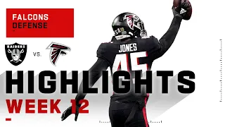 Falcons Defense Denies Raiders the Satisfaction w/ 5 Sacks | NFL 2020 Highlights