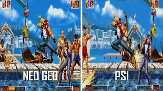 The King of Fighters '95 - Neo Geo VS PS1