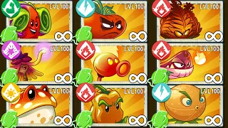 All Best Red & Orange Plants In PVZ 2 - Plants Vs Zombies 2 Tournament