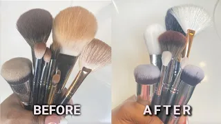 HOW TO CLEAN YOUR MAKEUP BRUSHES WITH MAC BRUSH CLEANER FOR BEGINNERS 2022 | ITSKEISHAB