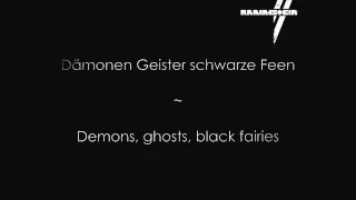 Rammstein - Mein Herz Brennt Piano (Lyrics German-English) 1080p