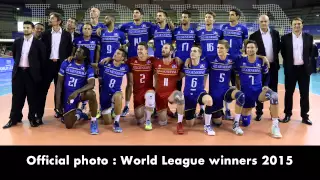 Rémi Gaillard pranks World Champion Volleyball team official picture