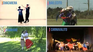 DANZAS FOLKLÓRICAS ARGENTINAS. Explicación y ejemplos.