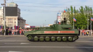 7.05.2017, ДНР - Генеральная репетиция Парада Победы в Донецке. Техника