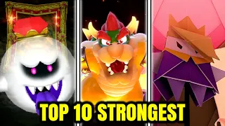 Top 10 STRONGEST Villains in the Mario Universe