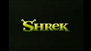 'Shrek' starts May 18th in theaters then on November 2nd it's coming to video and DVD ads from 2001