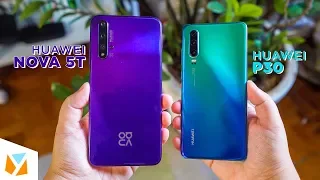 Huawei Nova 5T vs Huawei P30 Comparison Review