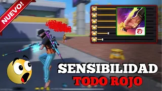 ✅SENSIBILIDAD COMPLETA⚙️Para dar TODO ROJO en la NUEVA ACTUALIZACIÓN FREE FIRE