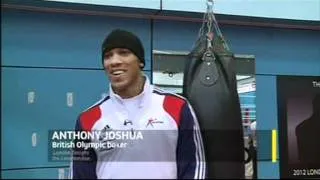 Anthony Joshua (British Olympic Boxer) - wants a gold metal for his grandchildren