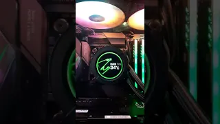 Aorus Liquid Cooler 360 RGB digital screen glitching problem.