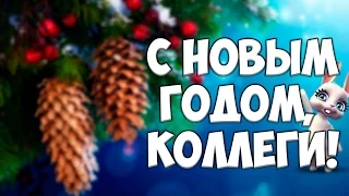 Поздравление С Новым Годом Коллегам! #2 Новогодние поздравления от #ZOOBE #Зайки Домашней Хозяйки