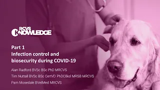 Infection control webinar: Biosecurity during COVID-19