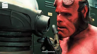 Hellboy II: The Golden Army: Johann gets smoked HD CLIP