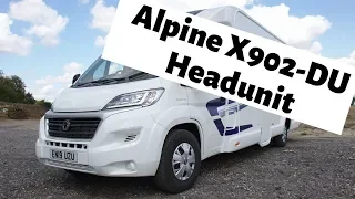 Fiat Ducato Motorhome Headunit | Alpine X902D-DU | CBS Automotive