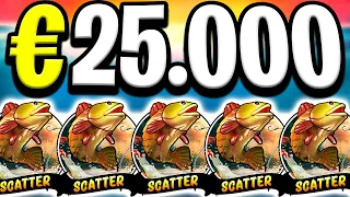 5 SCATTER SUPER RARE BONUS 🔥 BIGGEST BONUS BUY 🤑 BIG BASS AMAZON XTREME SLOT‼️