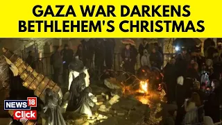 Israe Palestine Conflict | Gaza War Darkens Bethlehem's Christmas Traditions | N18V | News18