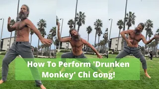 Drunken monkey Chi Gong in the Park for Muscle Pain and Joint Pain