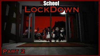 School “LOCKDOWN”🏚️😨~Stay alive!~Roblox BROOKHAVEN Story~PART 2~vikingprincessjazmin