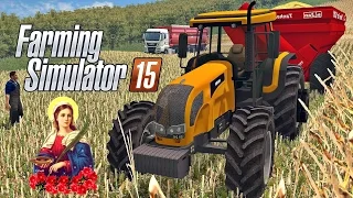 Trator Valtra BH 210 na Lama | (Mapa Fazenda Santa Luzia) - Farming Simulator 15 Multiplayer