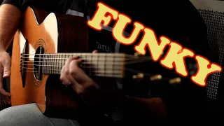 Extremely Funky Acoustic Guitar Groove | Fingerstyle Guitar | Tom Anello | TABS AVAILABLE