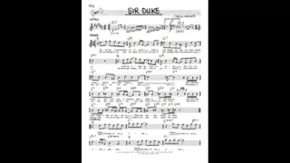 Sir Duke By Stevie Wonder, bass guitar part