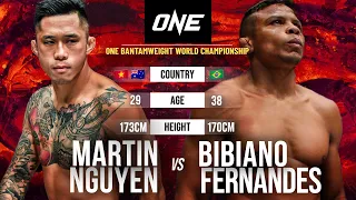 3-Division World Champion?! 🏆🏆🏆 Martin Nguyen vs. Bibiano Fernandes | Full Fight Replay