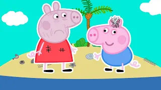 Cast Away - Peppa and Roblox Piggy Funny Animation png