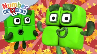 @Numberblocks- Make Your Own Number Four! 🛠✨| Numberblocks Crafts | Play-Doh