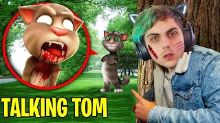 TALKING TOM RIPRESO nella VITA REALE!