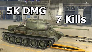 T-43 · 5K DAMAGE · 7 Kills · Wot Blitz