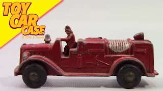 Tootsietoy 1930 Fire Engine Hose Truck Toy Car Case