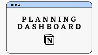 PhD Planning Dashboard | Notion