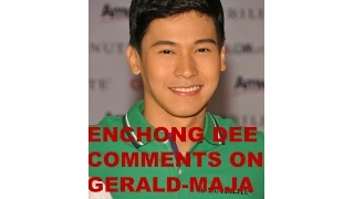 Enchong Dee comments on Gerald-Maja breakup [emm movie]