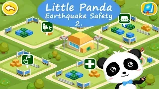 Little Panda Earthquake Safety Tips 2 - What to do when earthquake strikes? | BabyBus Games