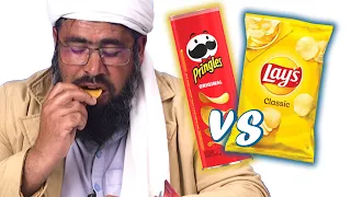 Tribal People Choose Between Pringles VS Lays For The First Time