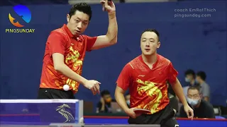 Xu Xin is too strong in Double (1/4 Men Double)